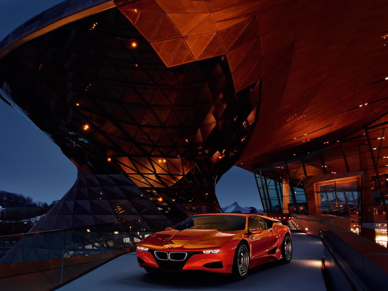 city, 1080P, mode of transportation, bmw, built structure, street, transportation, concept, building exterior, illuminated, motor vehicle, motion, connection