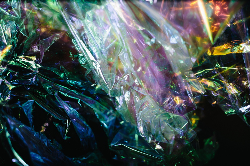 synthetic, still life, calgary, purple, shiny, crystal, no people, transparent, nature, canada, plant, plastic, selective focus, rainbow, multi colored