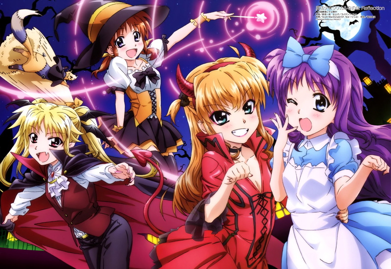Alisa Bannings, Anime, Suzuka Tsukimura, Nanoha Takamachi, Magical Girl Lyrical Nanoha, Yūno Scrya, Fate Testarossa, 1080P