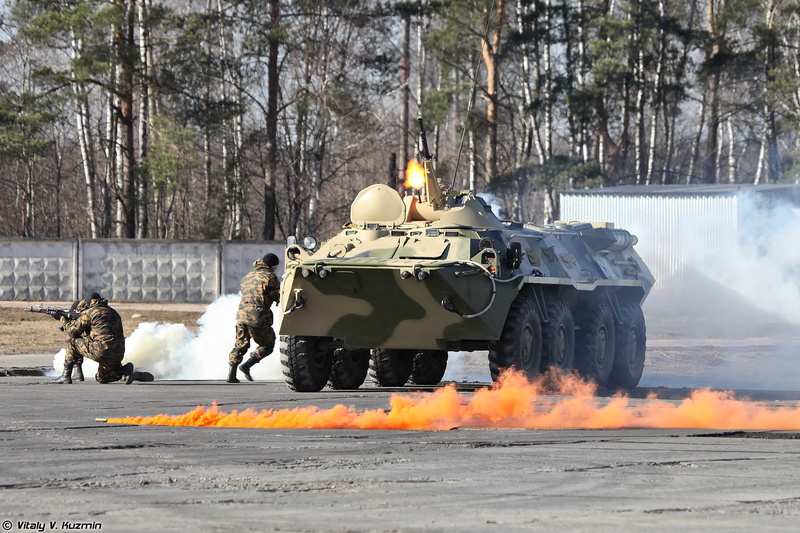 armored, troops, btr 80, police, purpose, 33rd, russian, peresvet, 1080P, special, unit