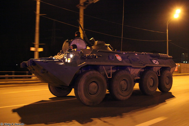 military, russia, armored, parade, russian, moscow, apc, march, alabino, vehicles, night, army, 4000x2667, 4K, btr 80