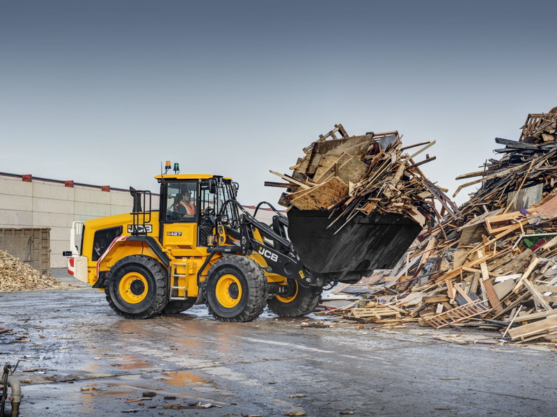 JCB 427, 1080P, Vehicles, Wheel Loader