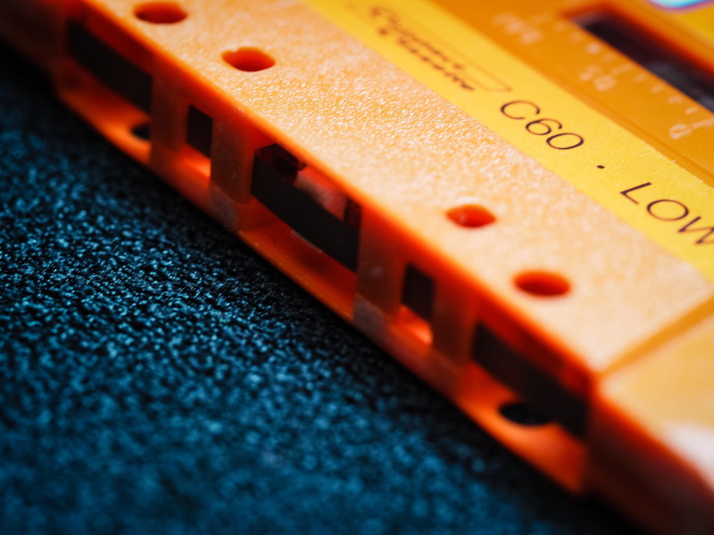 communication, number, internet, computer, indoors, 80s, music, 4K, finance, close-up, old, business, technology, kassettenrcorder, connection, orange color