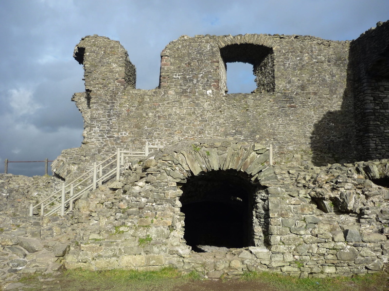 sky, stone wall, no people, ancient, deterioration, built structure, damaged, building exterior, wall, kendal, ancient civilization, old building, 1080P