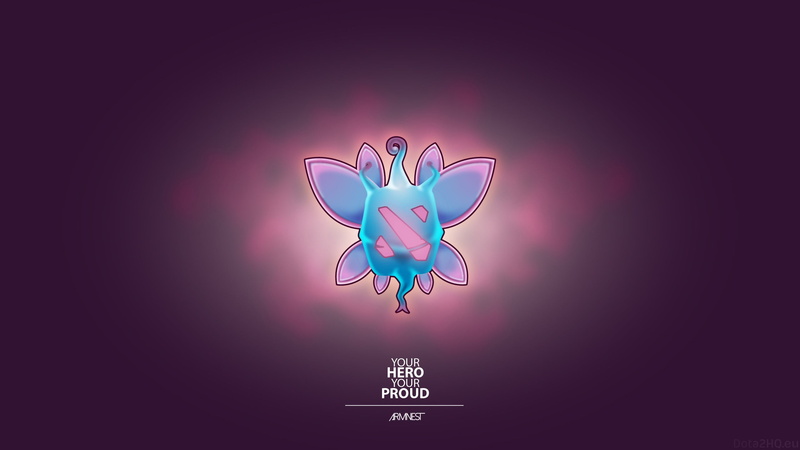 emotion, pink, butterfly, representation, illuminated, creativity, animal representation, blue, multi colored, glowing, close-up, Dota 2, lighting equipment