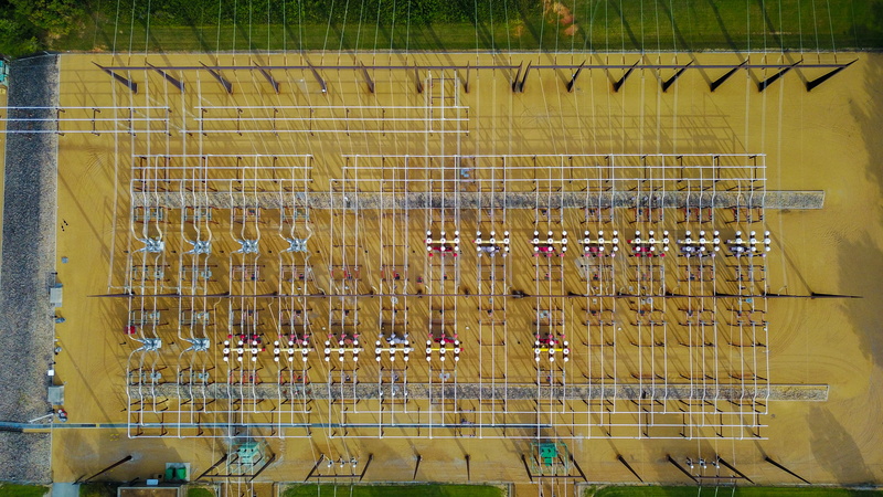 4K, boundary, large group of objects, pattern, aerialphotography, safety, mavicpro, raccoonmountain, security, fence, close-up, tennessee, united states