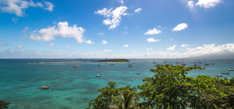 holiday, tropical climate, tranquility, sailboat, water, gosier, sailing, luxury, grandeterre, no people, cloud - sky, plant, boats, nature, yachts, relax