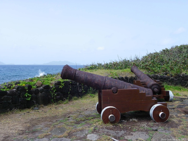 outdoors, old, day, cannons, metal, the past, field, military, weapon, sea defense, water, no people, artillery, land, conflict, history, army, fort, fighting