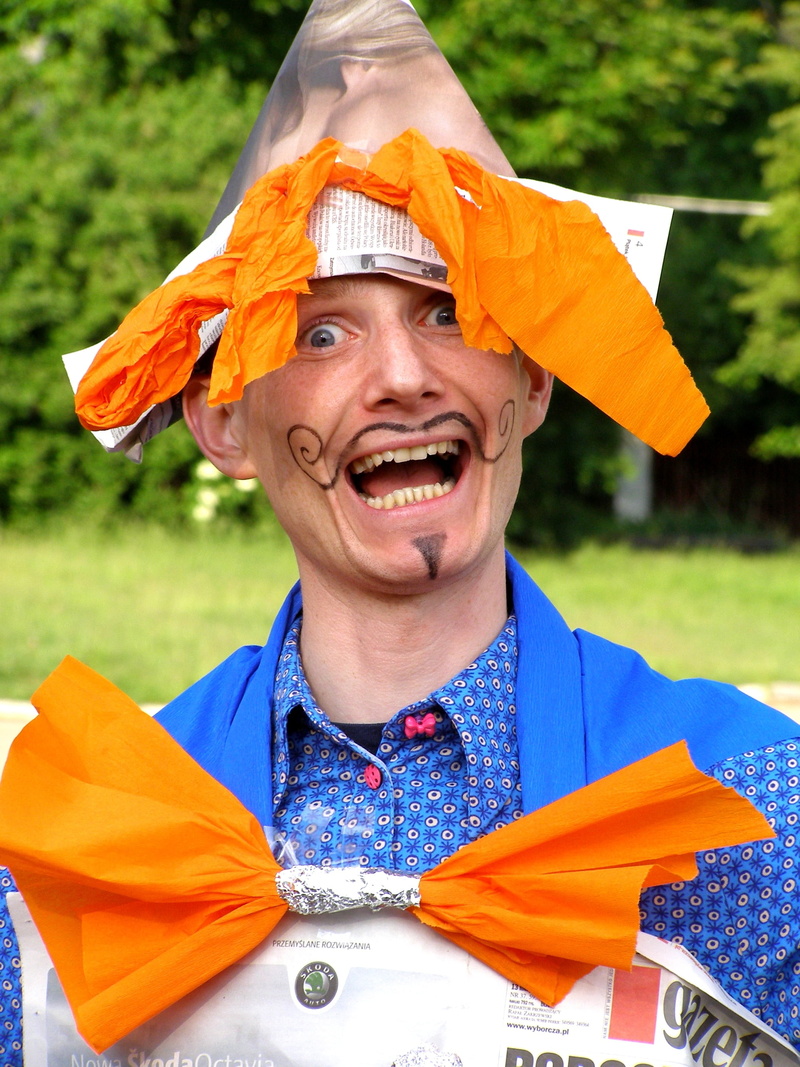 impostor, mustache, front view, joy, male, males, funny character, mature men, emotion, close-up, a person, happiness, headshot, 2K, paul mitura-zielonka