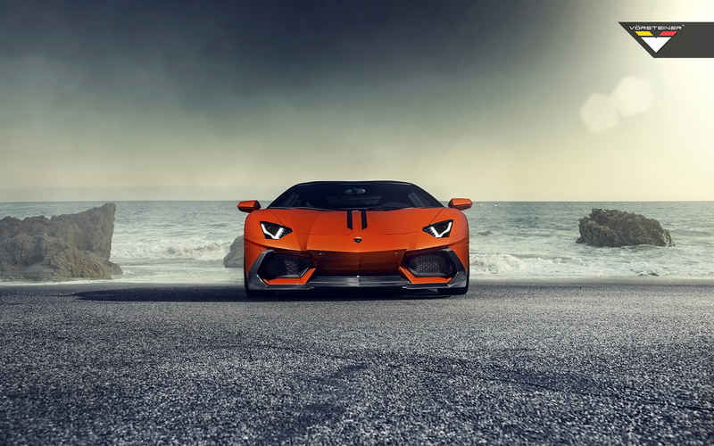 Vorsteiner, 2014, Lamborghini, Aventador, 1080P, Zaragoza