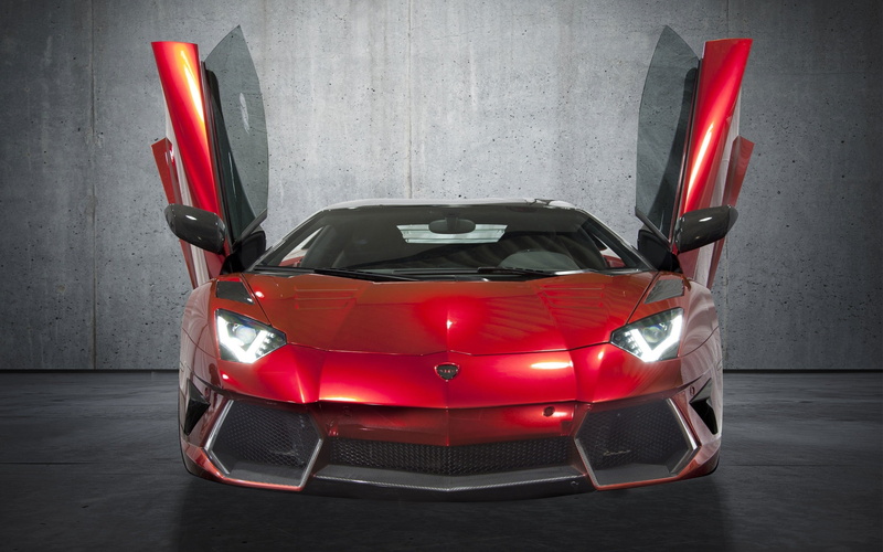 hd, butterfly, tuning, lamborghini, Supercars, art, mansory, animals, butterflies, red, cars, doors, 2K, Lambo, x, aventador