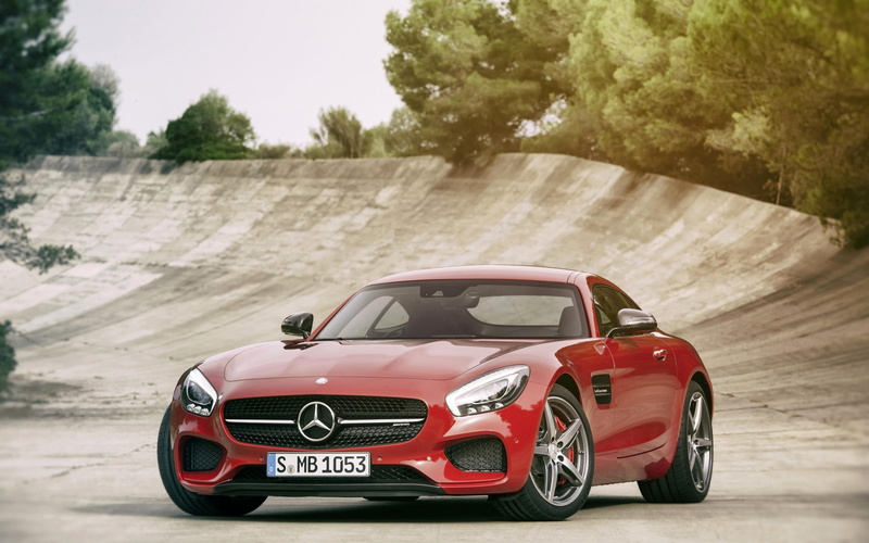 coupe, red, 2K, gt, amg, 2015, benz, cars, sports, mercedes benz, mercedes