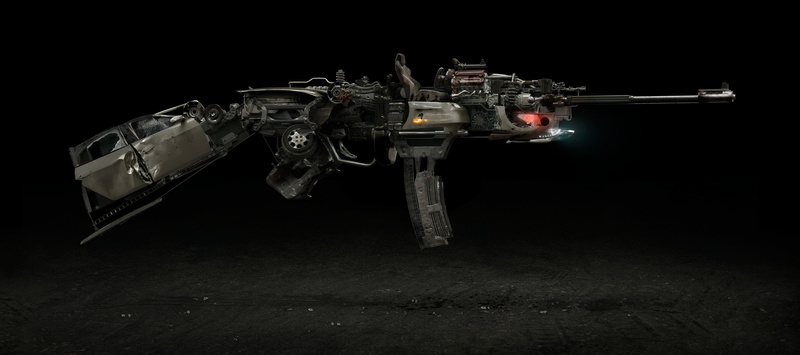 Car accident, CGI, 2K, Riffle