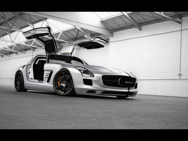 1080P, mercedes, amg, sls, cars, hd, gullwing