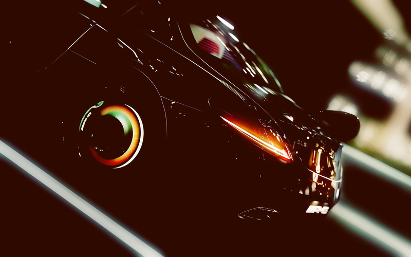 cg, hd, 2K, cars, gullwing, sls, amg, mercedes