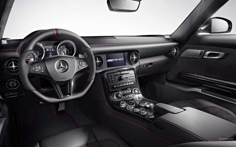 amg, hd, mercedes, sls, gullwing, cars, 2K, interior