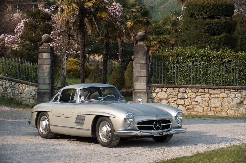 1955, 4K, cars, benz, mercedes, classic, 300, (w198)