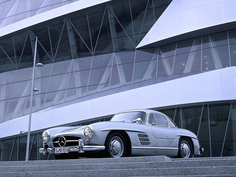 supercar, gullwing, 300, supercars, w198, 1080P, 300 sl, tetro, mercedes, benz, 1954