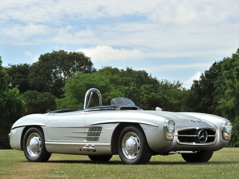 retro, 300, sls, mercedes, supercar, benz, 1957, 1080P, w198