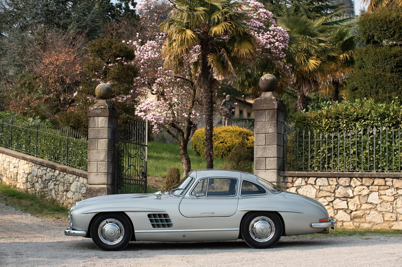 1955, (w198), mercedes, 4K, 300, benz, classic, cars