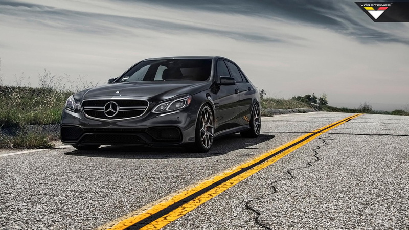 2014, cars, 1080P, benz, e, mercedes, sedan, mercedes benz, amg, vorsteiner, black