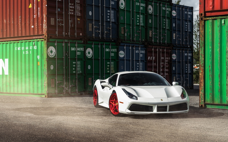k, GTB, Forged, 488, Ferrari, Wheels, 4K