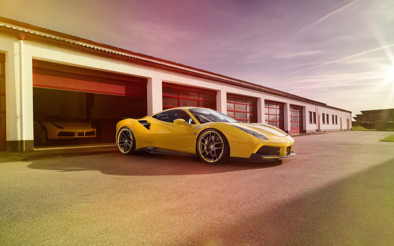 4K, Novitec, Rosso, 488 gtb backgrounds, download 3840x2400 ferrari, ferrari