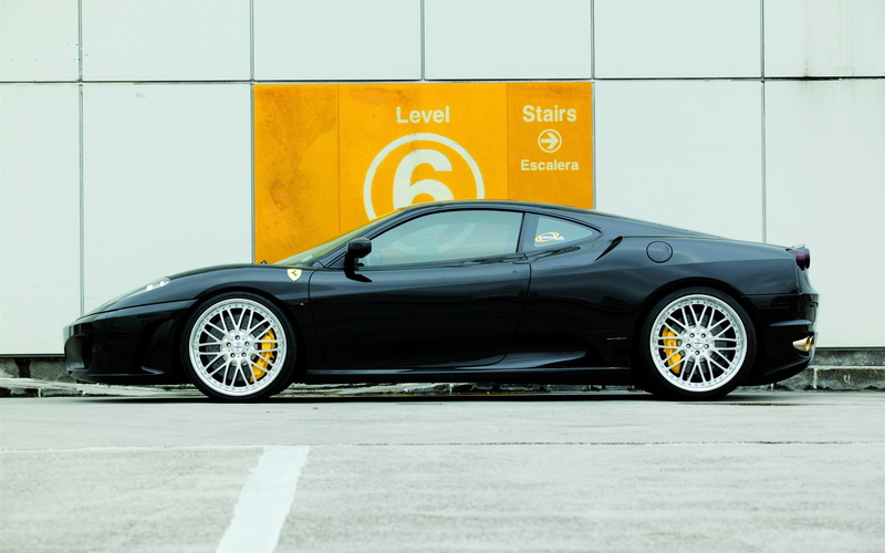 Ferrari, 2K, View, Side, f, Supercar, Black