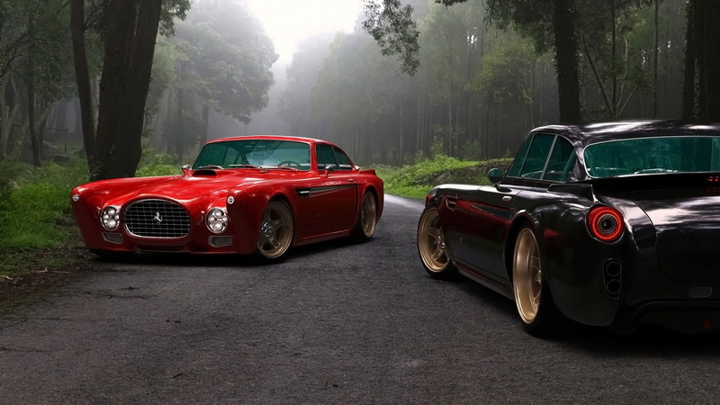 competizione, ferrari, x, 1080P, cars, f, art, Design, hd