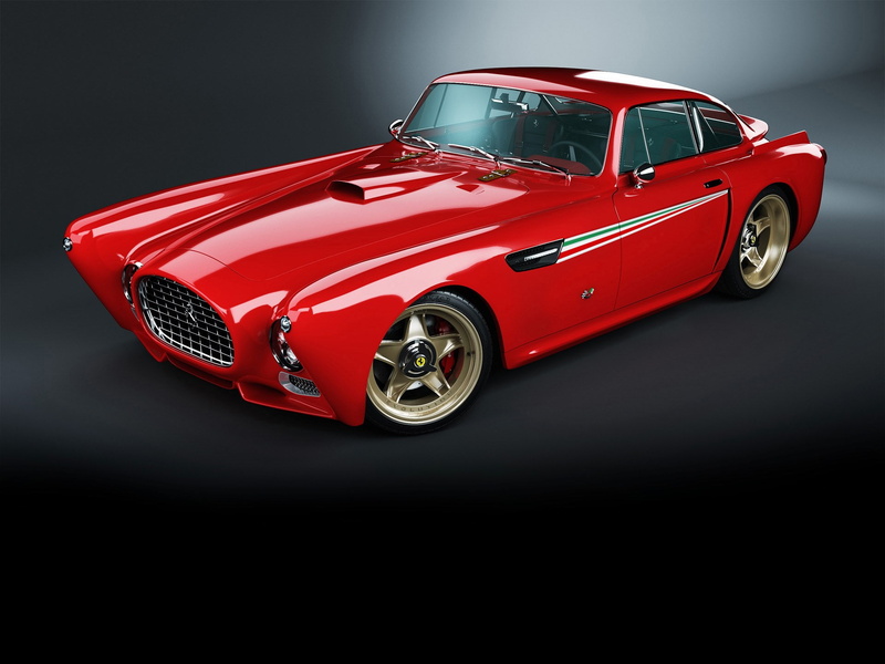 ferrari f340 gullwing america, 1080P