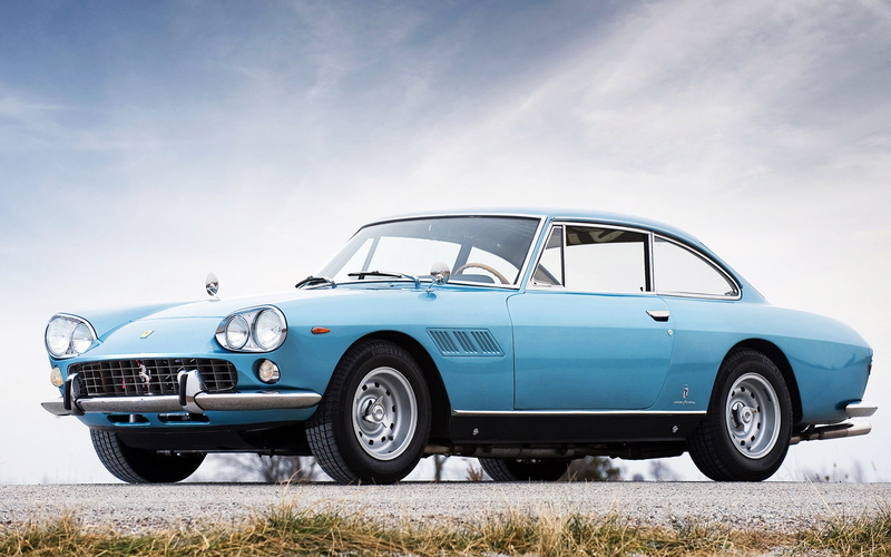 Ferrari 330 GT, blue, 1080P, gt, ferrari