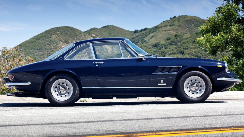 Ferrari 330 GTC, Coupé, Grand Tourer, Ferrari, Blue Car, Old Car, 1080P, Car, Sport Car