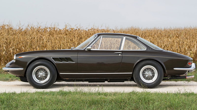 Old Car, Brown Car, Ferrari 330 GTC, Coupé, 1080P, Sport Car, Car, Ferrari, Grand Tourer
