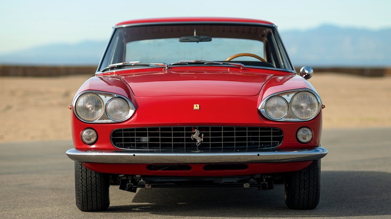 Red Car, Old Car, Grand Tourer, 1080P, Ferrari 330 GT 2+2, Car, Ferrari, Sport Car