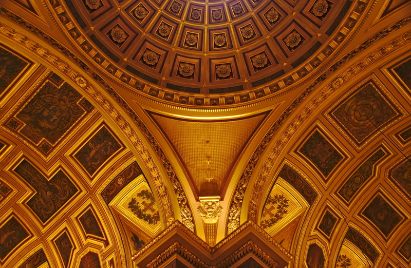  architectural column, art and craft, hd, the past, directly below, Church, architectural feature, Architecture, Geometry, brown, indoors, Brittany