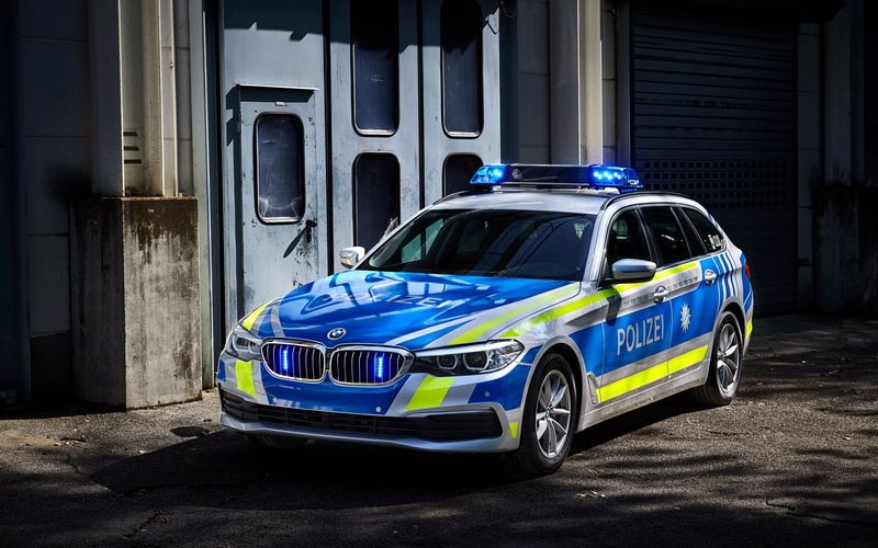 k, bmw, Touring, 4K, xDrive, 2017, Polizei, d, 530d