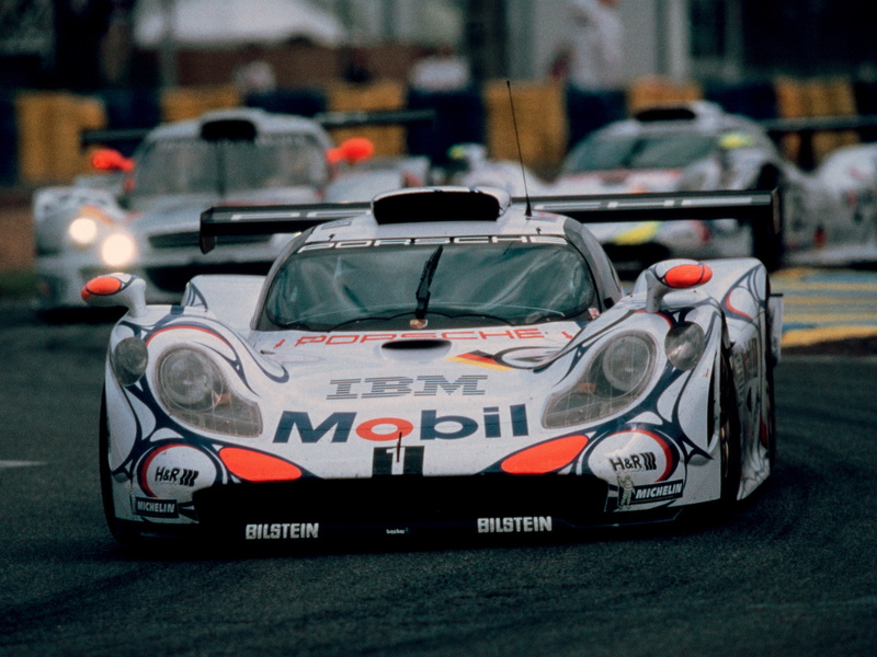 1998, 996, porsche, le mans, gt1, race, 911, 1080P, racing