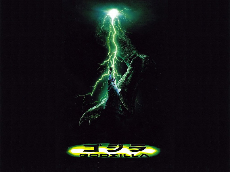 motion, copy space, creativity, indoors, studio shot, black background, green color, number, illuminated, communication, close-up, glowing, godzilla 1998