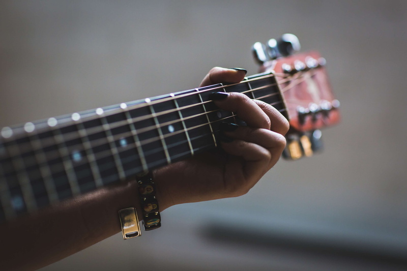 performer, music, string instrument, indoors, finger, fingers, human hand, sound, plucking an instrument, play, close-up, people, hand, 4K, instrument