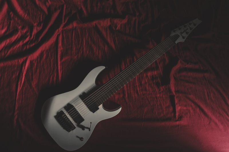 musician, electric Guitar, acoustic Guitar, string, high angle view, classic, arts And Entertainment, playing, electric, backgrounds, equipment, musical equipment