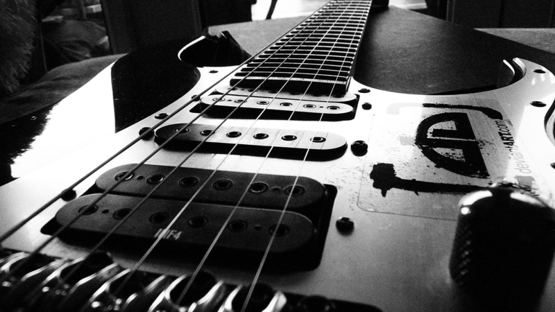 playing, skill, indoors, close-up, no People, rock Music, jazz Music, classic, guitarist, equipment, black, wood - Material, stage - Performance Space