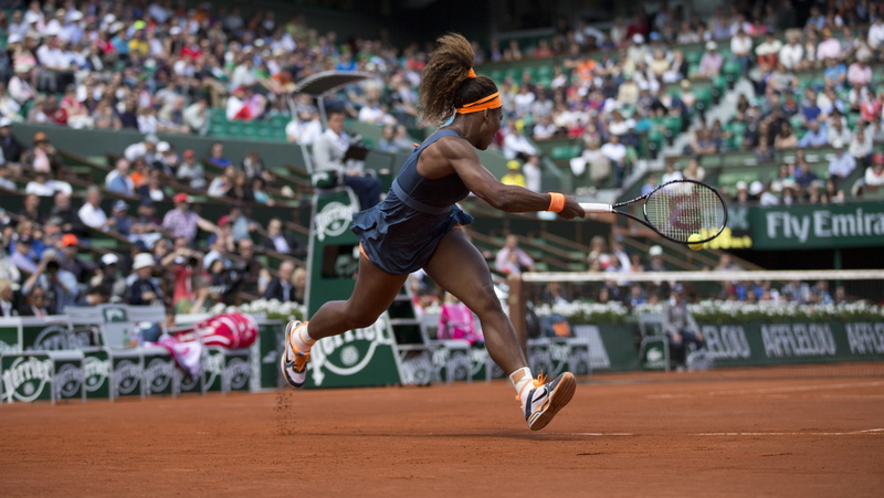 WTA, Williams, Blow, Roland Garros, Serena Williams, BNP Paris, kick. Serena, USA, Tennis, Serena, VTA, 4K