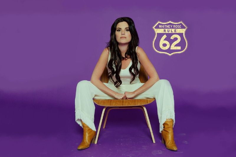 boots, indoors, style, studio shot, full length, purple, sitting, looking at camera, contemplation, colored background, women, Whitney Rose, 1080P, brunettes