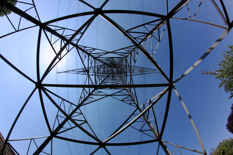 above, steel, masts, tower, 4K, global communications, engineering, landline, concentric, current, alloy, mast, technology, clear sky, energy, line, outdoors