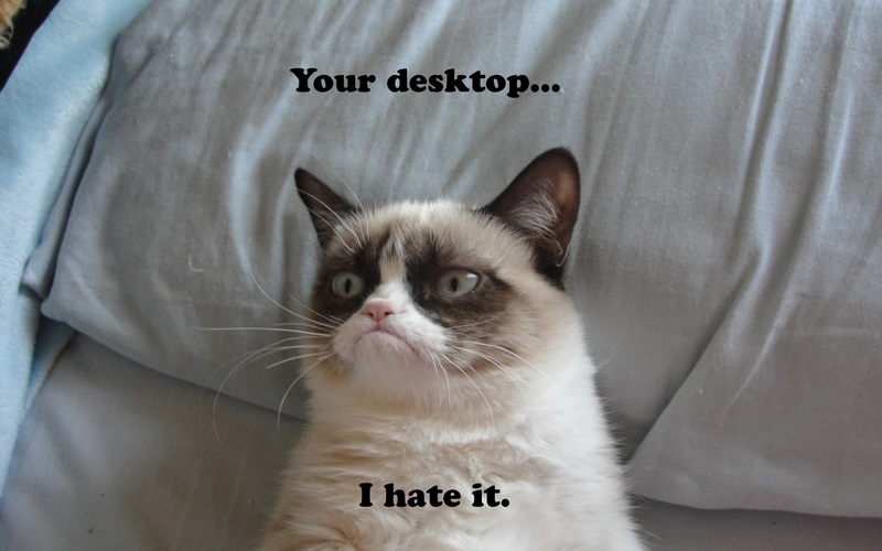 humor, Random Access Memories, anime, Grumpy Cat, cats, 1080P