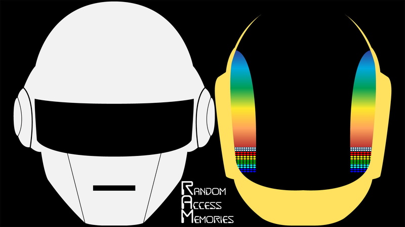 background, access, punk, black, simple, daft, 1080P, random, memories