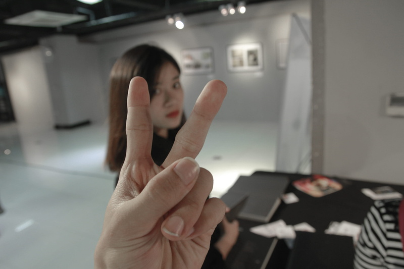 portrait, woman, human body part, adult, women, young adult, indoors, one person, white, vietnam, lifestyles, ha noi, focus on foreground, real people