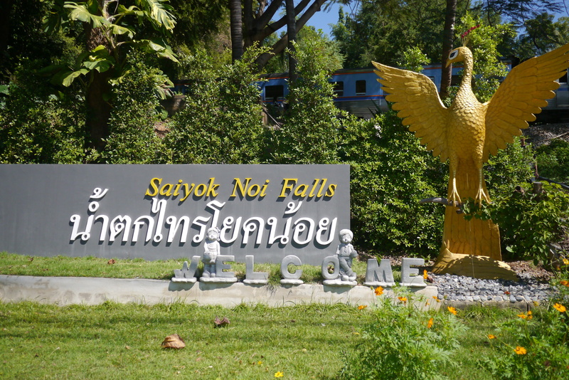 text, growth, sign, day, building exterior, grass, representation, 4K, green color, kanchanaburi, animal, western script, thailand, built structure, park