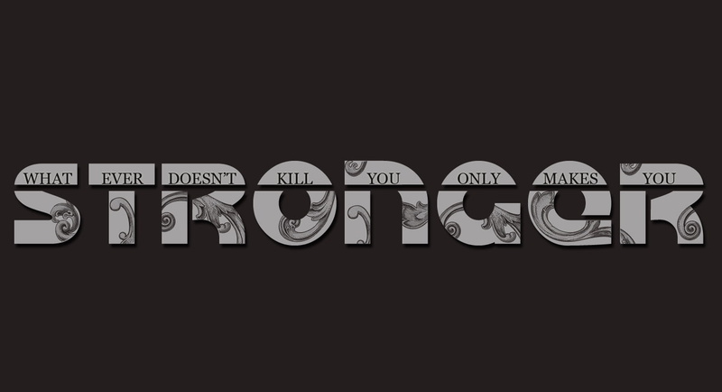 Artistic, 720P, quote, stronger, Typography, strong