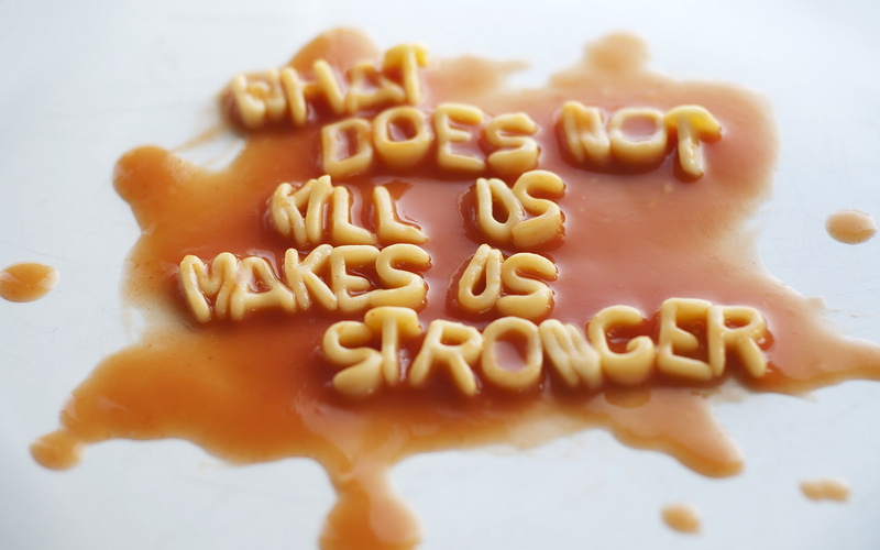 Kill, Spaghettioand039s, 1080P, texts, Stronger, quotes, macro